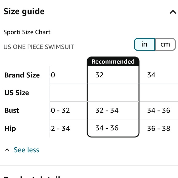 NWT one piece swimsuit - Picture 5 of 5